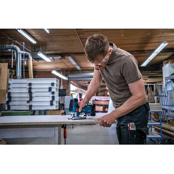 Bosch Professional Nøglehulssav Gst 18v-155 Sc+l-boxx Søvfarvet