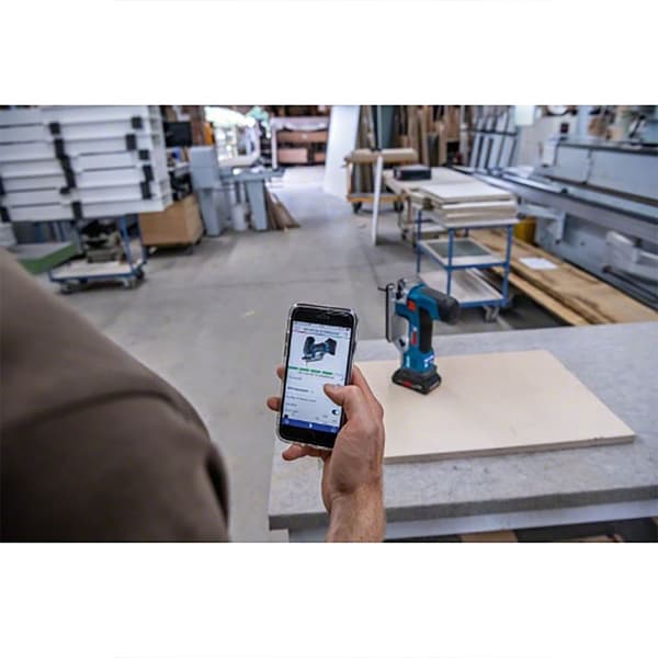 Bosch Professional Nøglehulssav Gst 18v-155 Sc+l-boxx Søvfarvet
