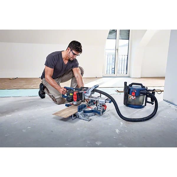 Bosch Professional Geringssavkasse Gcm 18v-216 2x5.5ah Pro Core 18v Søvfarvet