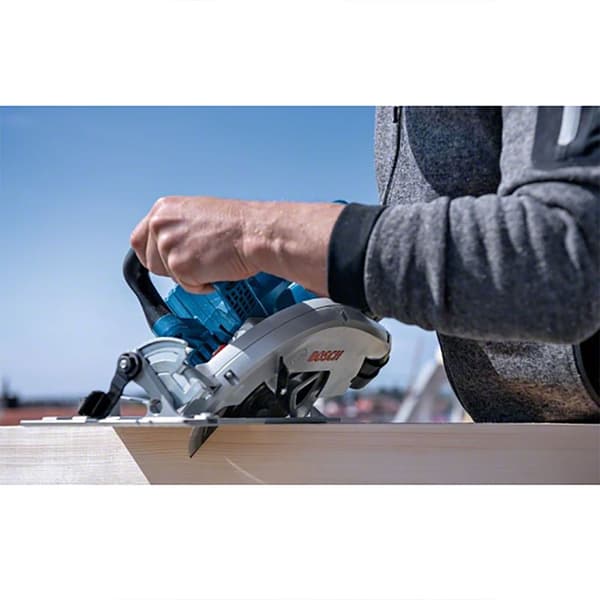 Bosch Professional Pyörösaha Gks 18v-70 L+l-boxx Hopeinen