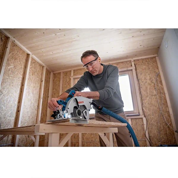 Bosch Professional Pyörösaha Gks 18v-70 L+l-boxx Hopeinen