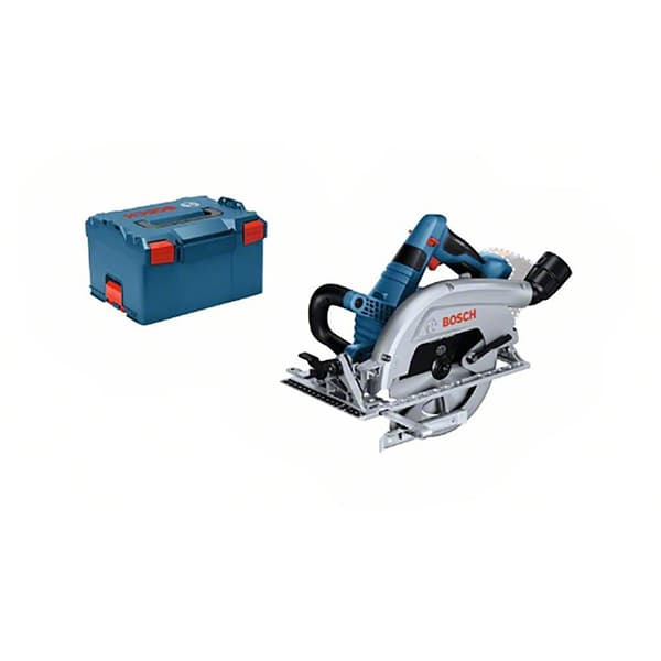 Bosch Professional Pyörösaha Gks 18v-70 L+l-boxx Hopeinen