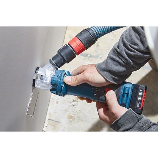 Bosch Professional Gipsplade Skære Fræsemaskine Gcu 18v-30 L-boxx 136 Blå