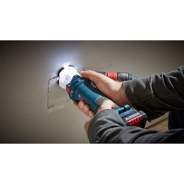 Bosch Professional Gipsplade Skære Fræsemaskine Gcu 18v-30 L-boxx 136 Blå