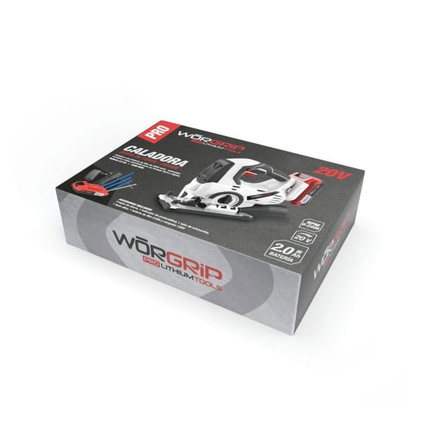 Worgrip Jigsaw 1-batteri 2.0ah 20v