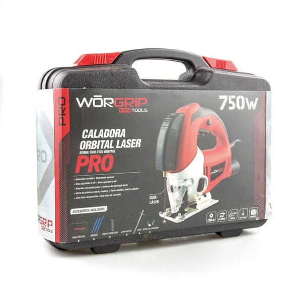 Worgrip Professionell Orbitalstickssåg 750w