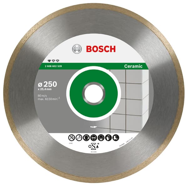 BOSCH DIAMOND DISC 250x25.4 TÄYSKERAAMIA
