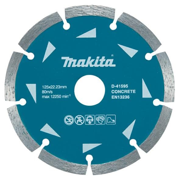 MAKITA SHIELD D.125 SEG 10 stk. D-41595-10