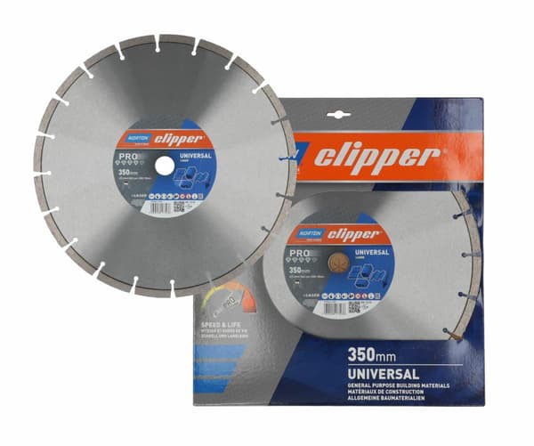 NORTON D.UNIVERSAL DISC 350mm CLIPPER PRO UNIVERSAL LASER