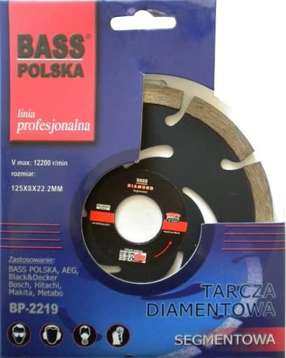 Timanttilevy betonille ja kivelle 125 mm