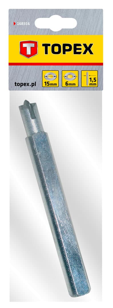 Leikkuupyörä laattakoneeseen, 15 x 6 x 1,5 mm