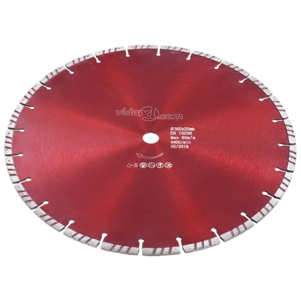 Diamantklinga med Turbo Steel 350 mm