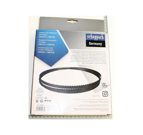 Bandtejp HBS20/3 1400 x 6,4 x 0,4 mm / 6 TPI, Scheppach