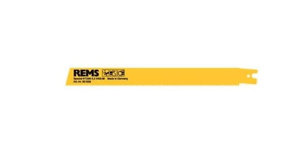 REMS SPECIAL SAVKLING 260 mm TAND 3,2 mm TIL STÅLRØR