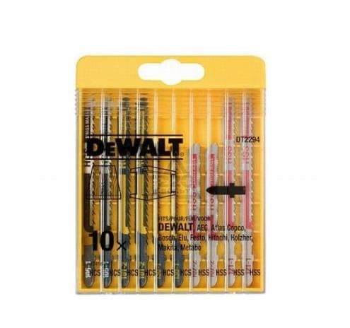 DEWALT STIKSAVSBLADESÆT 10 DEEL. TRÆ/METAL