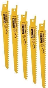 DEWALT BAJONSAVKLING 152x1,8mm SPECIAL / 5 stk.
