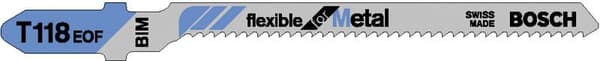 BOSCH STIKSAVSBLAD T118EOF 5 STK. INOX