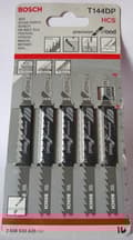 Miniatyrbillede 2 af 2: BOSCH STIKSAVSBLAD 5 STK. T144DP KØKKENBORDPLADE