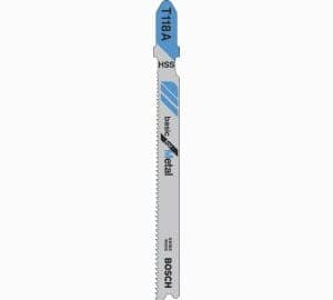 BOSCH STIKSAVSBLAD T118A METAL / 100 stk.