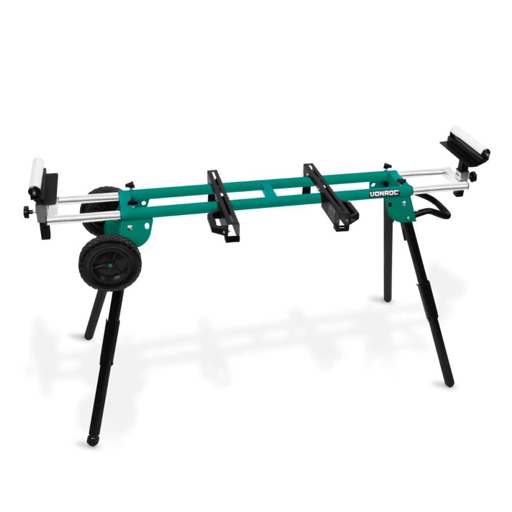 VONROC Sågbord kap och geringssågar - mobilt - universellt | 150kg belastningskapacitet