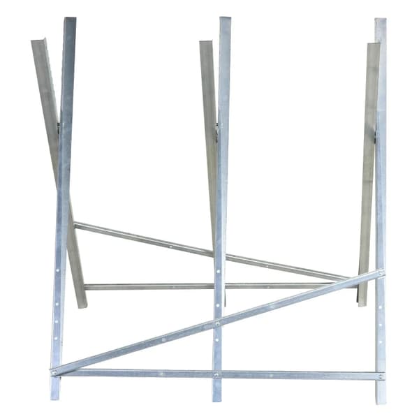 Rootz Motorsav - Hestesav Hest - Foldesav - Ramme til brænde - Metal - Sølv - 83L x 83W x 79H cm