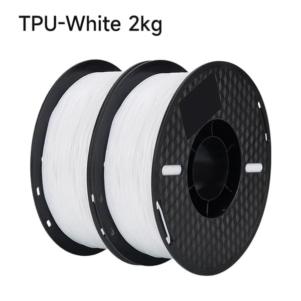 3D-tulostimen filamentti, pehmeä TPU-materiaali, ei kuplia, Tpu-black-2kg