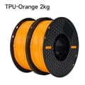 Pikkukuva 2 / 2: 3D-tulostimen filamentti, pehmeä TPU-materiaali, ei kuplia, Tpu-black-2kg
