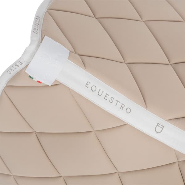 Equestro Gp Logo Kouluhevosen Satulahuopa Beige Pony