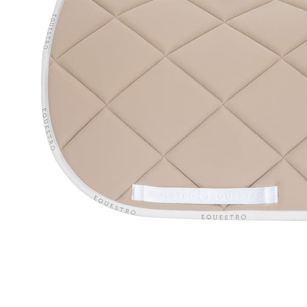 Equestro Gp Logo Kouluhevosen Satulahuopa Beige Pony