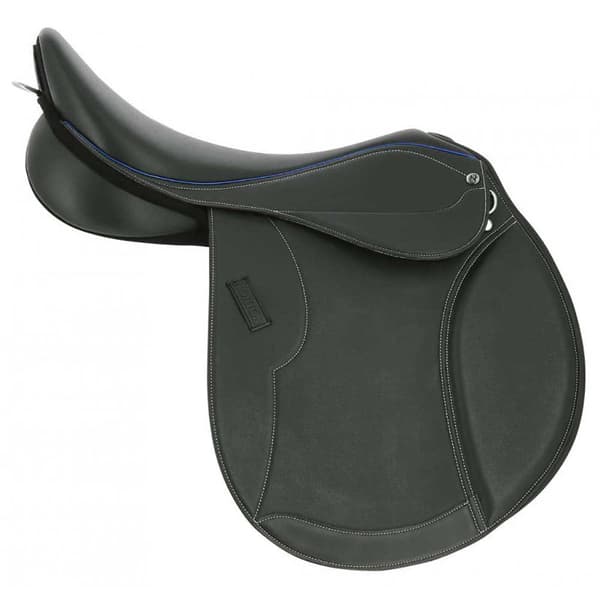 Norton Equestrian Lädersadel Rexine Evol Svart 15 3/4´´