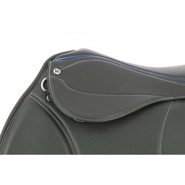 Norton Equestrian Lädersadel Rexine Evol Svart 15 3/4´´