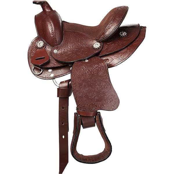 Westride Sadel Topeka Western Brun 8´´