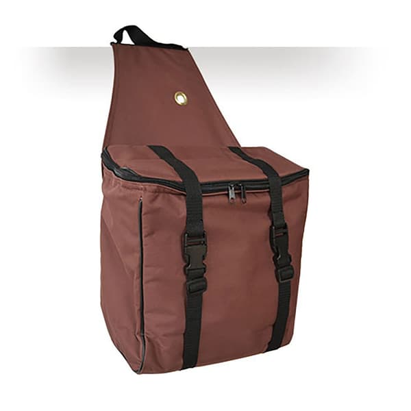 Hispano Hipica Iso Laukku Nylon Ruskea