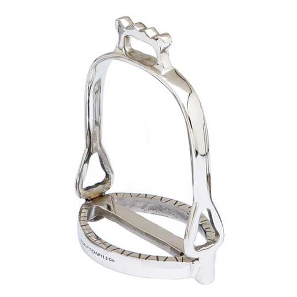 Sefton Rustfri. Glat Base Portugisiske Stigbøjler Escola Søvfarvet 14 cm