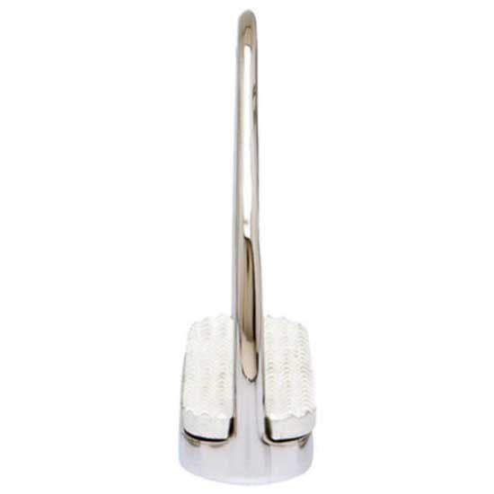 Sefton Rostfri Offset Slitbana Engelska Stigbyglar Simple Silver 10 cm