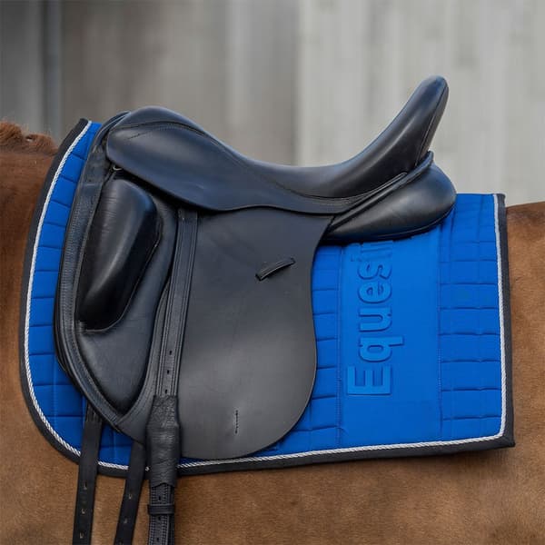 Horka Kouluratsastussatulatyyny Equestrian Pro Embossed Sininen Pony