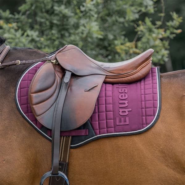 Horka Sadel Pad Equestrian Pro Embossed Lilla Pony