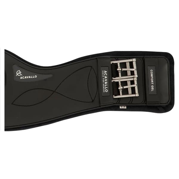 Acavallo Omkreds Comfort Gel Sort 55 cm