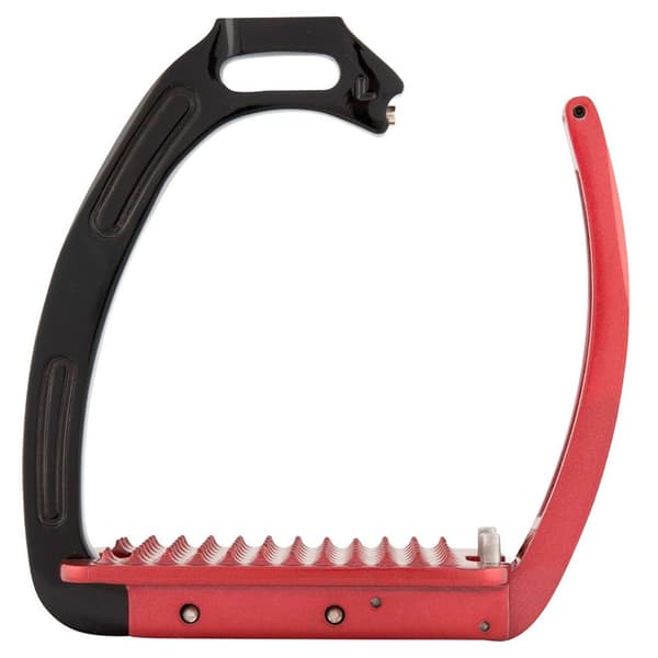 Br Stigbøjler Lavarone Rød,Sort 10 cm
