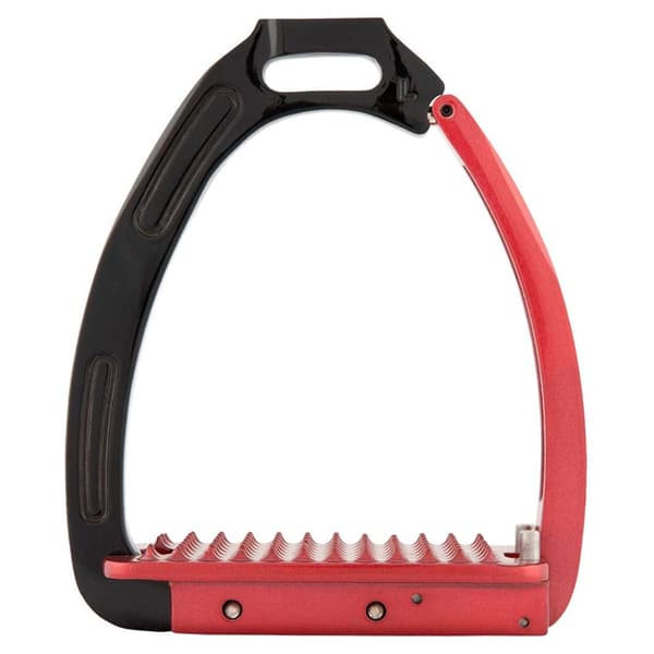 Br Stigbøjler Lavarone Rød,Sort 10 cm