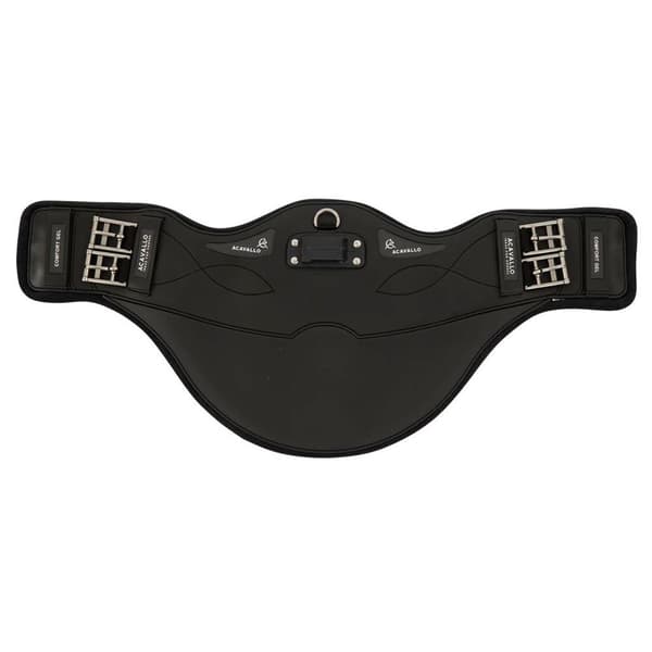Acavallo Lyhyt Vatsaläppä Comfort Gel Musta 75 cm
