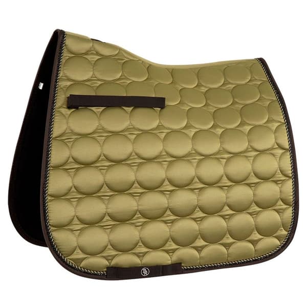 Br Sadel Pad Satin Dream Dressage Grøn Cob
