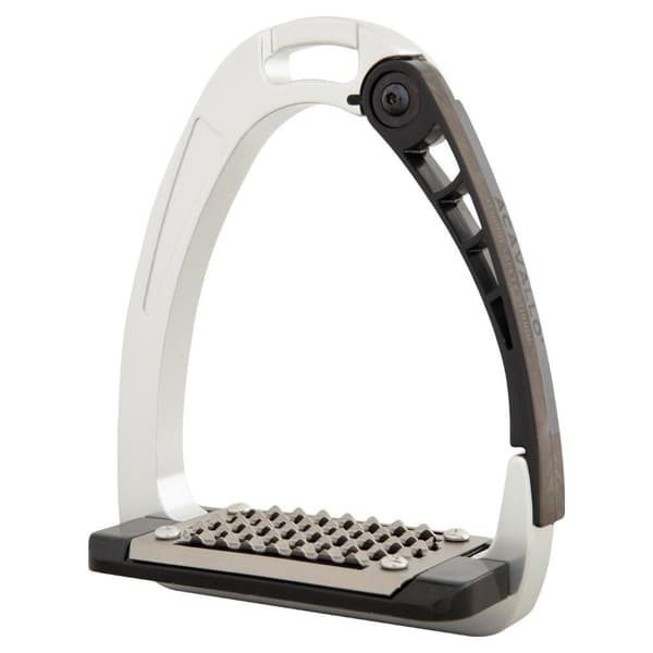 Acavallo Stigbøjler Arena Alupro Junior Hvid 10.5 cm