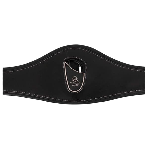 Acavallo Omkrets Anatomic Gel Svart 130 cm