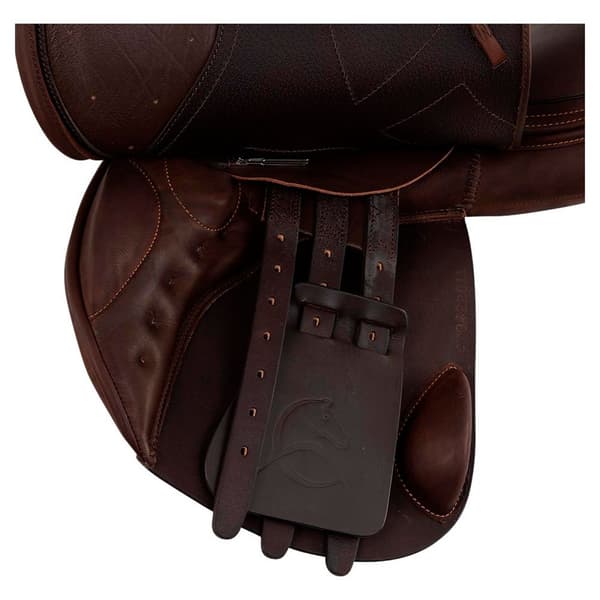 Acavallo Jump Sadel Modigliani Brun 17.5´´