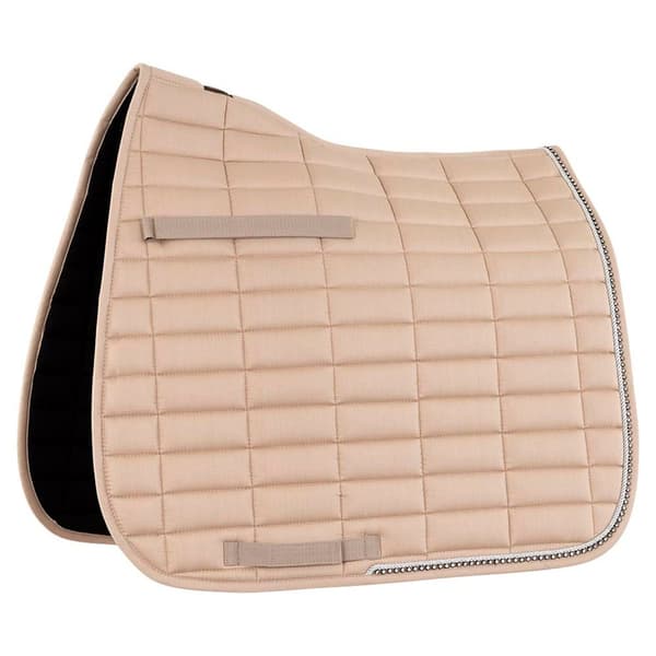Br Sadelunderlägg För Dressyr Glamour Chic Beige Full