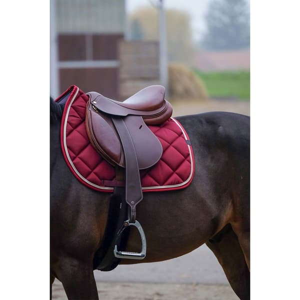 Equitheme Sadelunderlägg För Dressyr Classic Röd Full