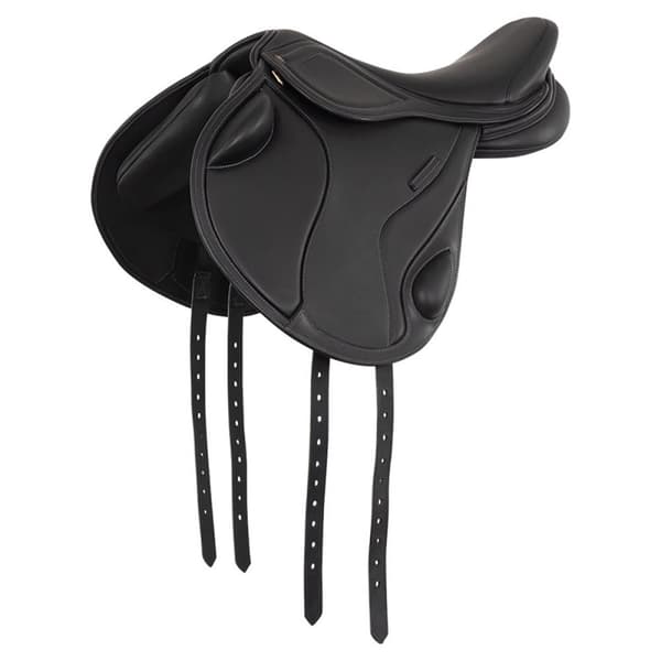Br Hoppsadel Zarlino Monoflap Svart 17.5´´
