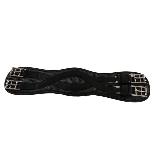 Horka Kouluratsastus Ympärysmitta Shaped Waffle Wave Musta 70 cm