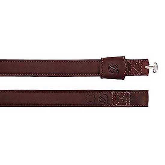 Bates Læder Uden Spænder Stigbøjler Læder Luxe Brun 70 cm